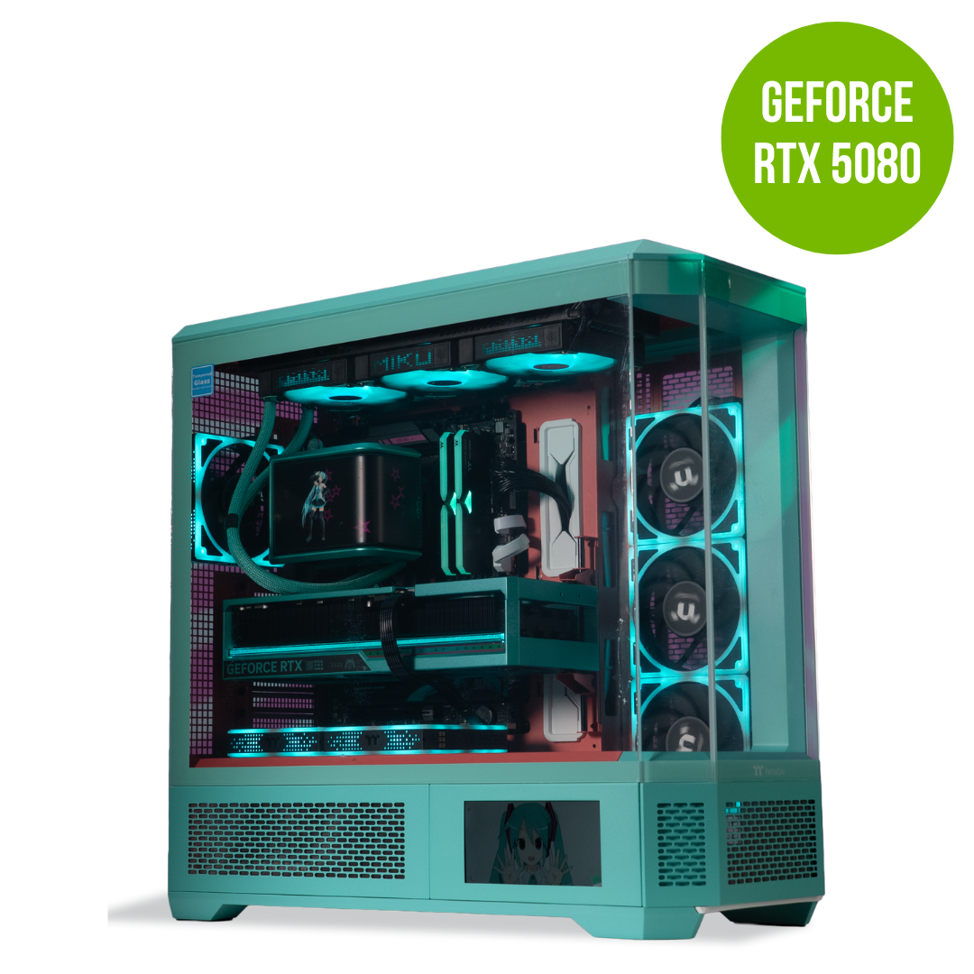 TT x ASUS Hatsune MIKU Limited Edition – AMD 7800X3D, RTX5080, 32GB RG ...