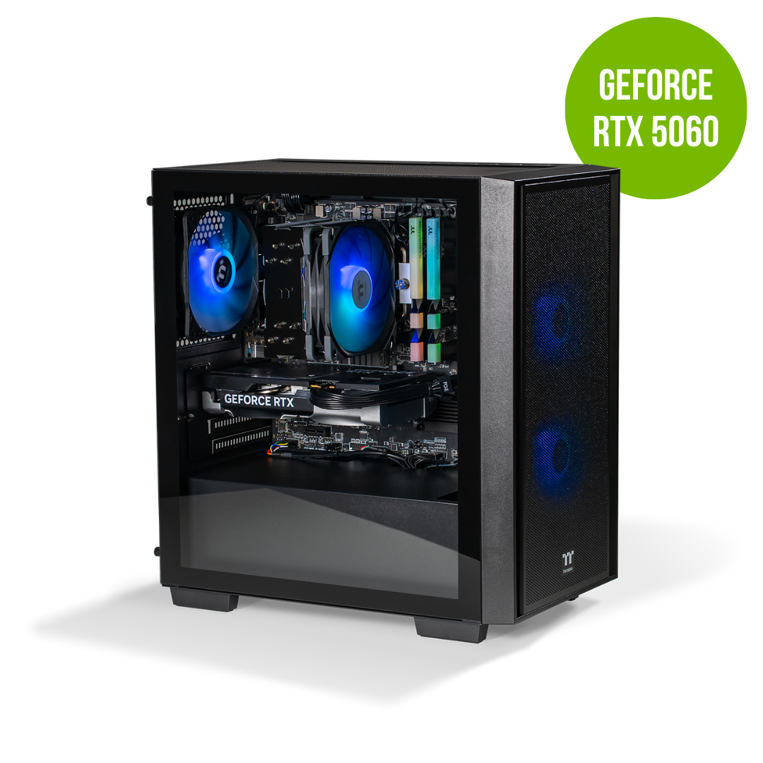 Amd Genesis Shop Genesis Ultimate V5 Gaming PC | AMD Ryzen 5 | RTX 5060 | 16GB RAM ...