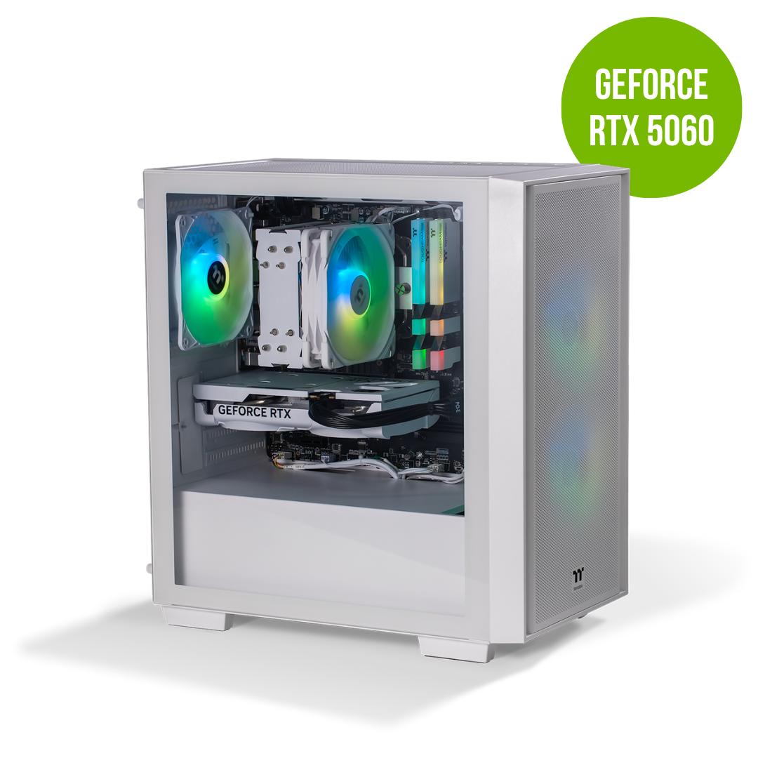 Shop Genesis Ultimate V5 Gaming PC | AMD Ryzen 5 | RTX 5060 | 16GB RAM ...